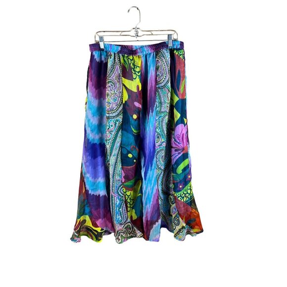 NYPL Collection Women's Long Sheer Lightweight Skirt - Picture 2 of 5